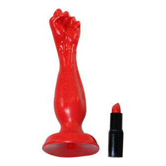 Fisting Dildo in Rot