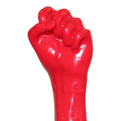 Fisting Dildo in Rot