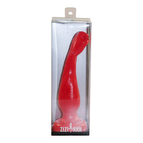 Fisting Dildo in Rot