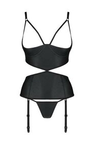 Jannies Open Cups Korsett - Schwarz